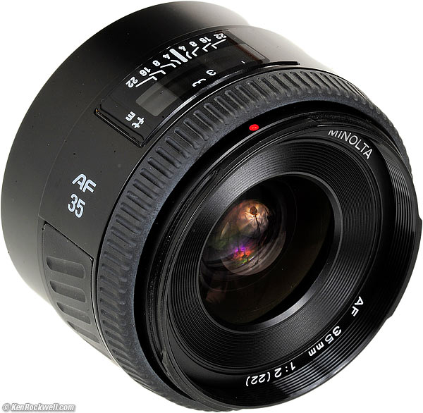 Minolta MAXXUM AF 35mm f/2