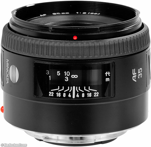 Minolta 35mm f/2 Review