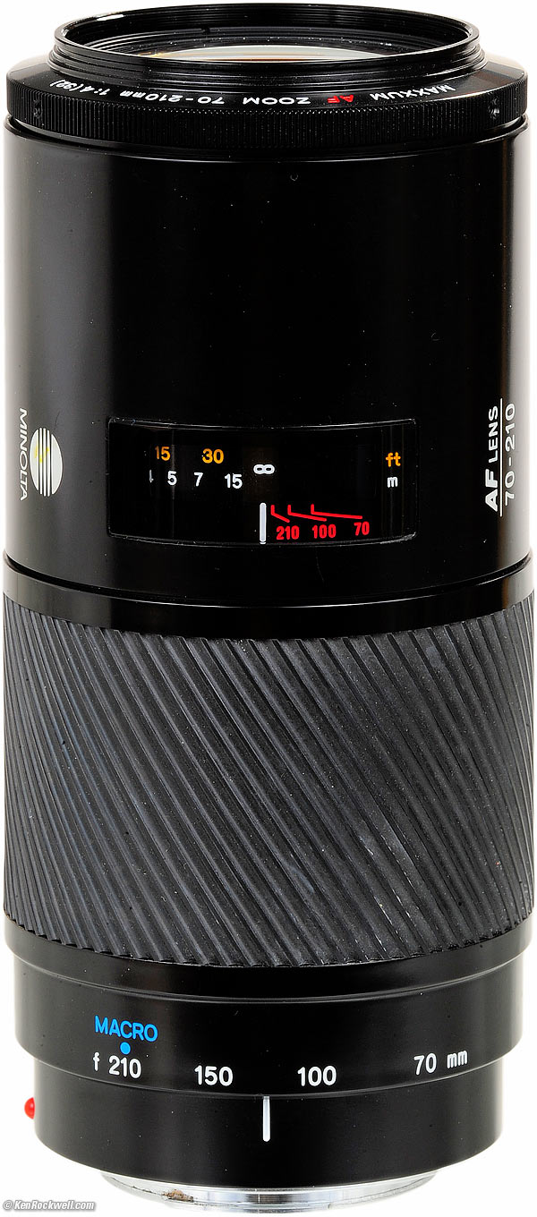 Minolta 70-210mm Review