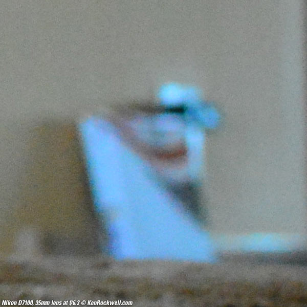 Nikon D7100 Depth of field