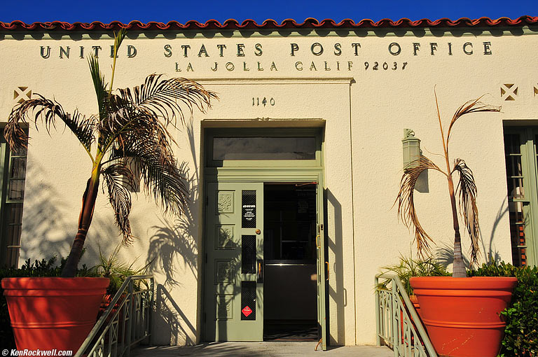 La Jolla Post Office, La Jolla, California.