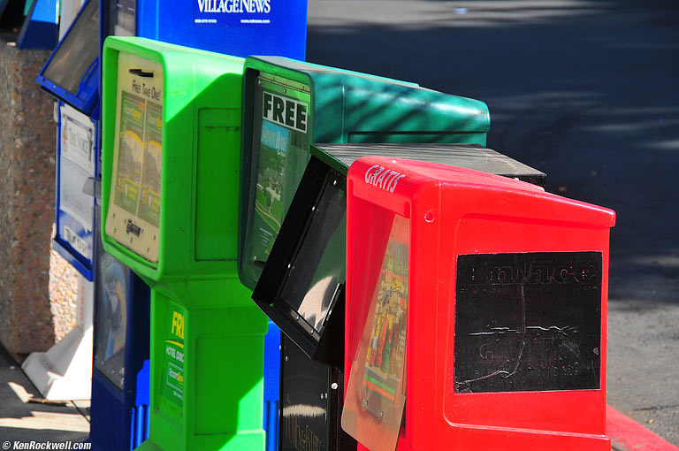 Junk Racks, La Jolla, California.