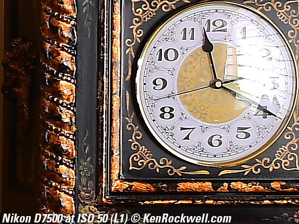 Nikon D7500 High ISO sample image file