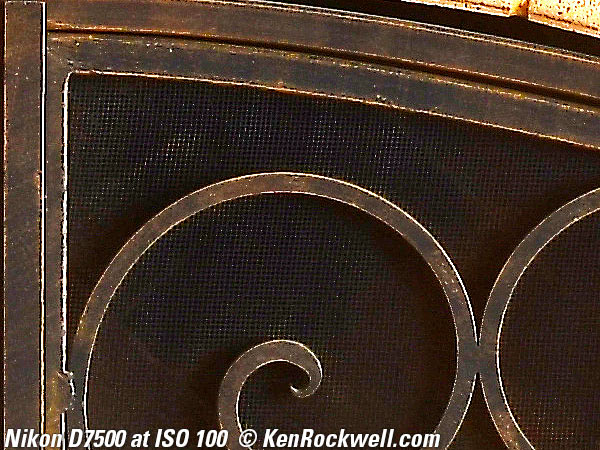 Nikon D7500 High ISO sample image file