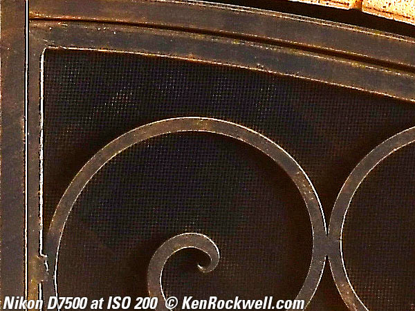 Nikon D7500 High ISO sample image file