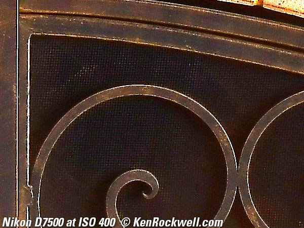 Nikon D7500 High ISO sample image file