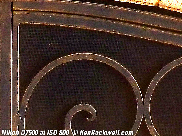 Nikon D7500 High ISO Sample Image File