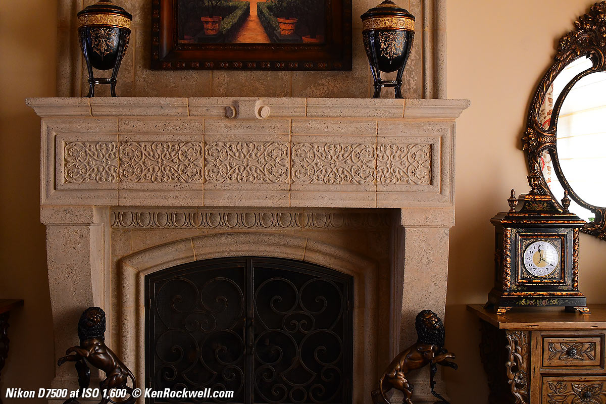 Nikon D7500 High ISO sample image file