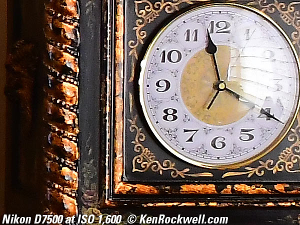 Nikon D7500 High ISO sample image file