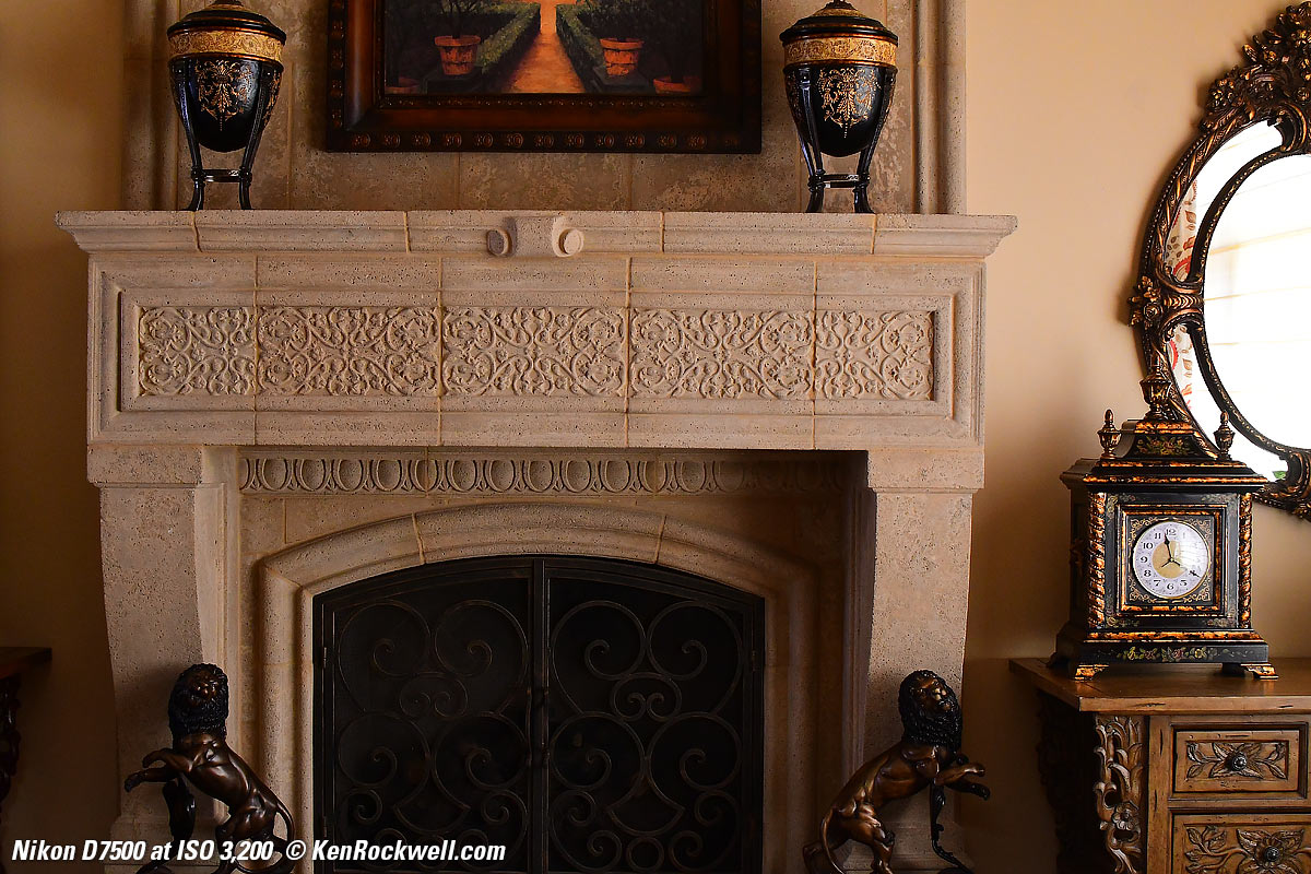 Nikon D7500 High ISO sample image file