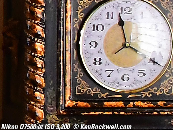 Nikon D7500 High ISO sample image file