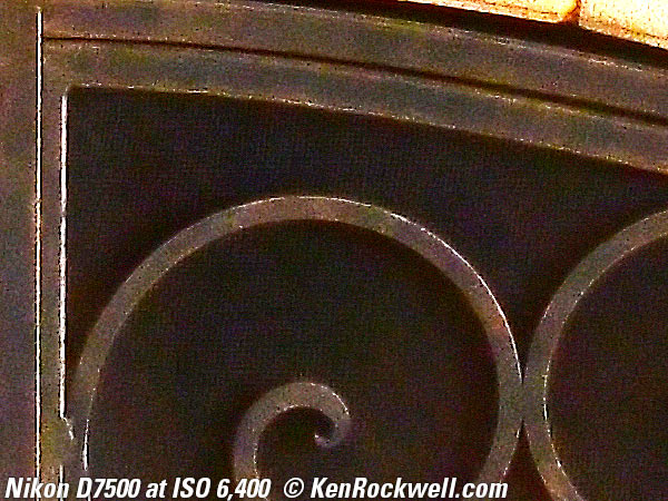 Nikon D7500 High ISO sample image file