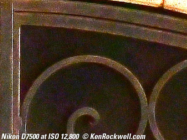 Nikon D7500 High ISO sample image file