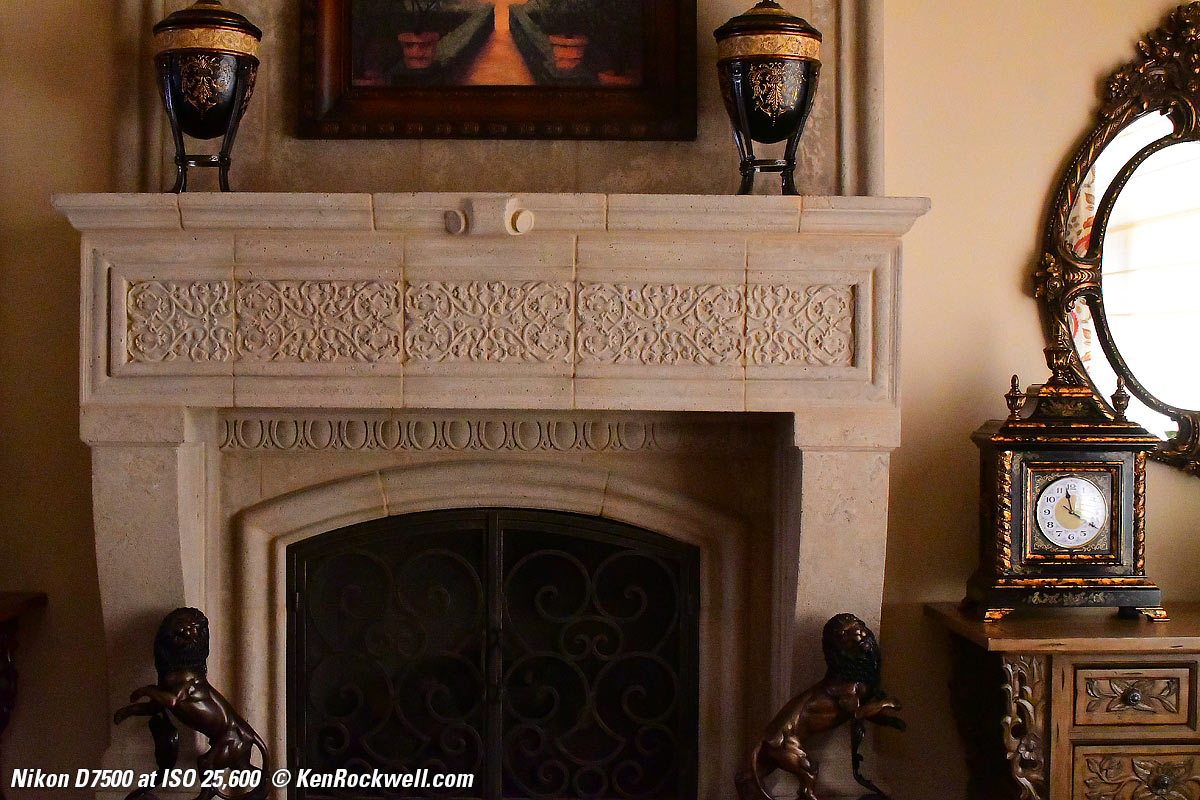 Nikon D7500 High ISO sample image file