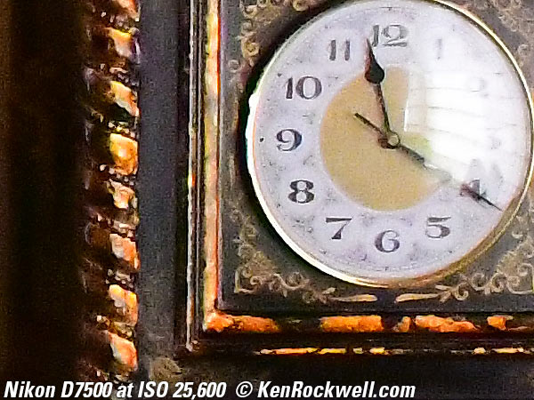 Nikon D7500 High ISO sample image file