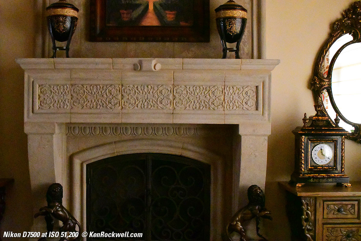 Nikon D7500 High ISO sample image file