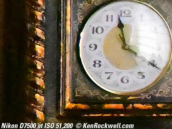 Nikon D7500 High ISO sample image file