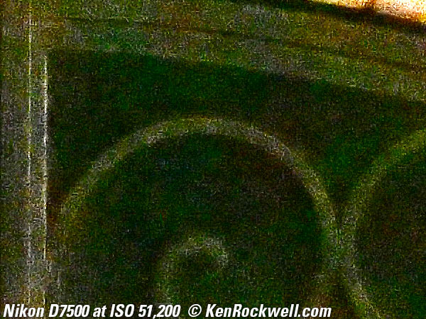 Nikon D7500 High ISO sample image file