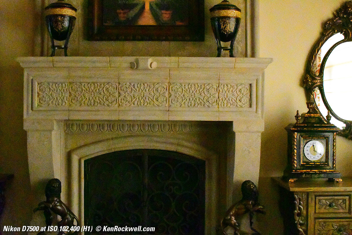 Nikon D7500 High ISO sample image file