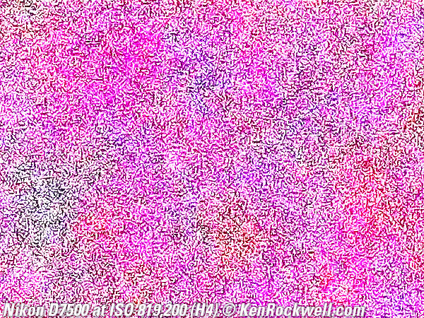 Nikon D7500 High ISO sample image file