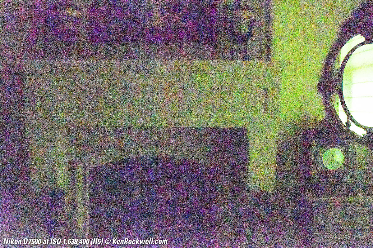 Nikon D7500 High ISO sample image file