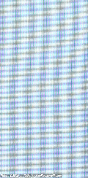 Nikon D800 Moir&eacute;