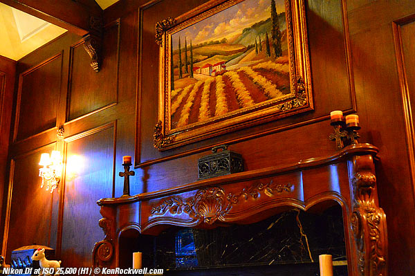 Nikon DF at ISO 25,600 (H1)