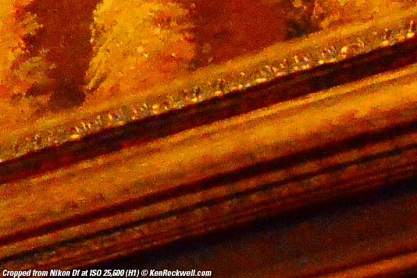 Nikon DF at ISO 25,600 (H1)