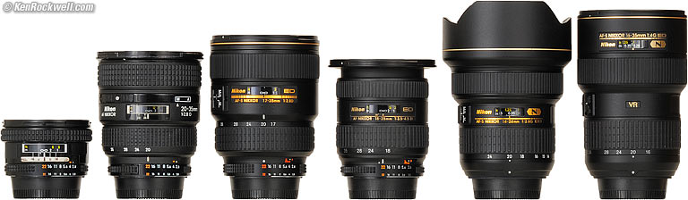 Nikon FX Wide Zooms
