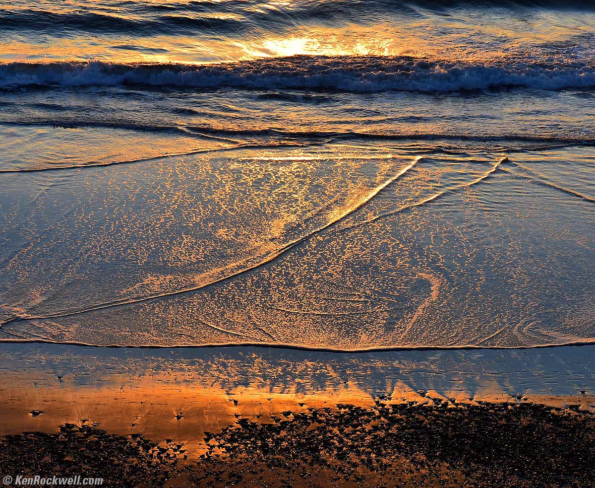 Sunset Light in Seafoam