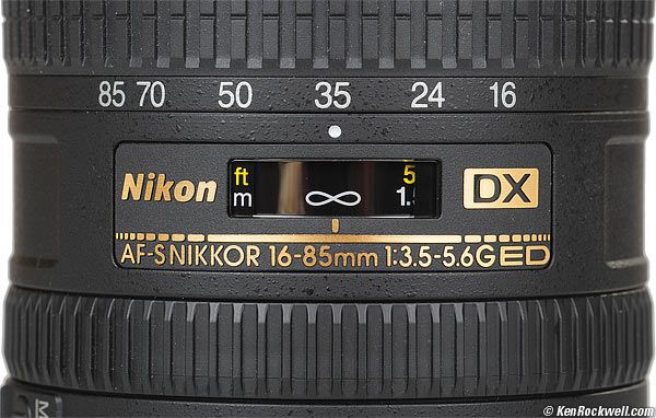 Nikon 16-85mm