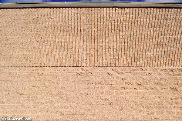 Nikon 24mm PC-E Distortion, shifted