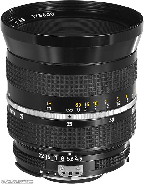 Nikon 28-45mm f/4.5 AI