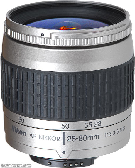 Nikon 28-80mm f/3.3-5.6 G