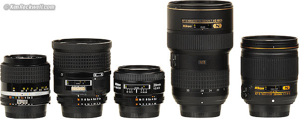 Nikon 28mm f/1.8 compared