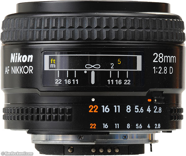 Nikon 28mm f/2.8 AF-D