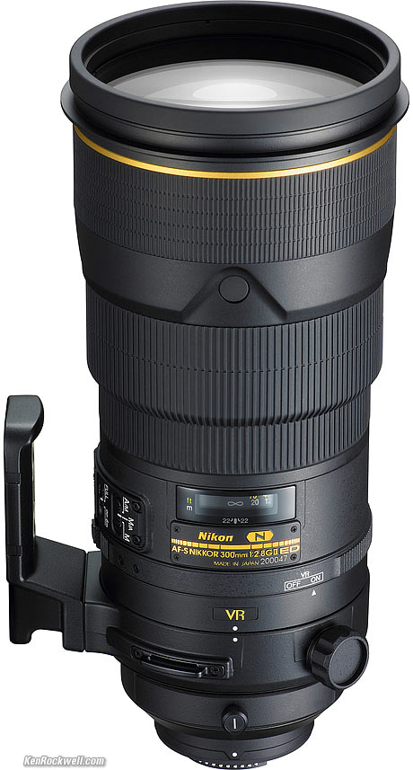 Nikon 300mm f/2.8 VR II
