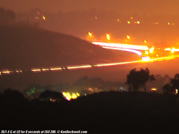 Nikon 35mm f/1.4 G Coma at f/2