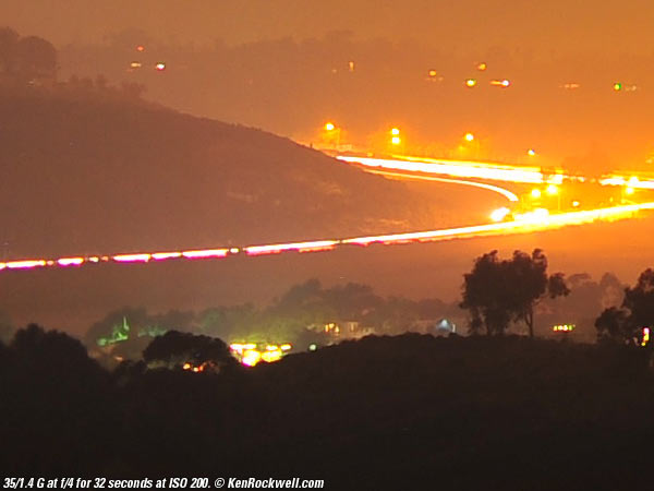 Nikon 35mm f/1.4 G Coma at f/4