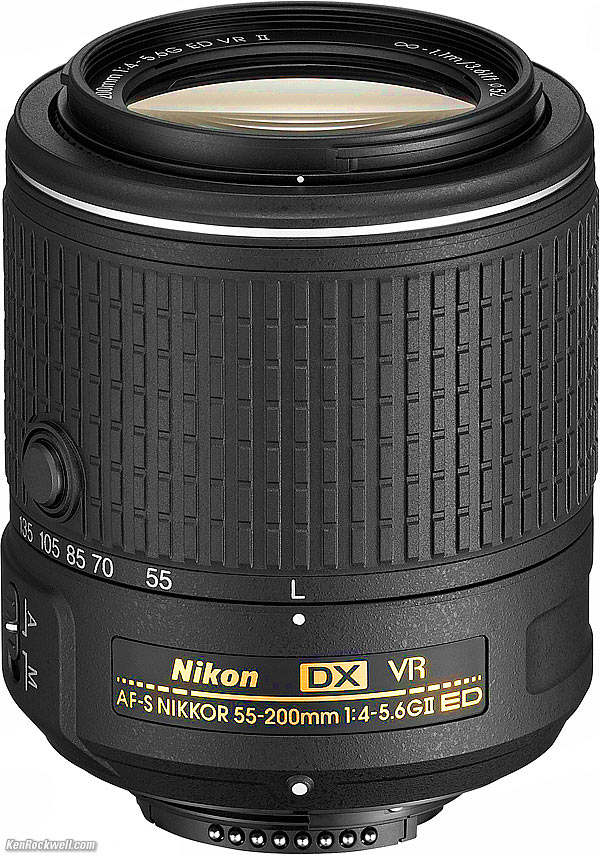 Nikon 55-200mm VR II