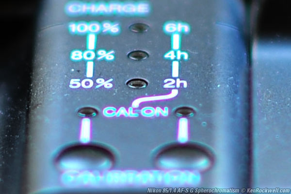 Nikon 85mm f/1.4 AF- G Spherochromatism