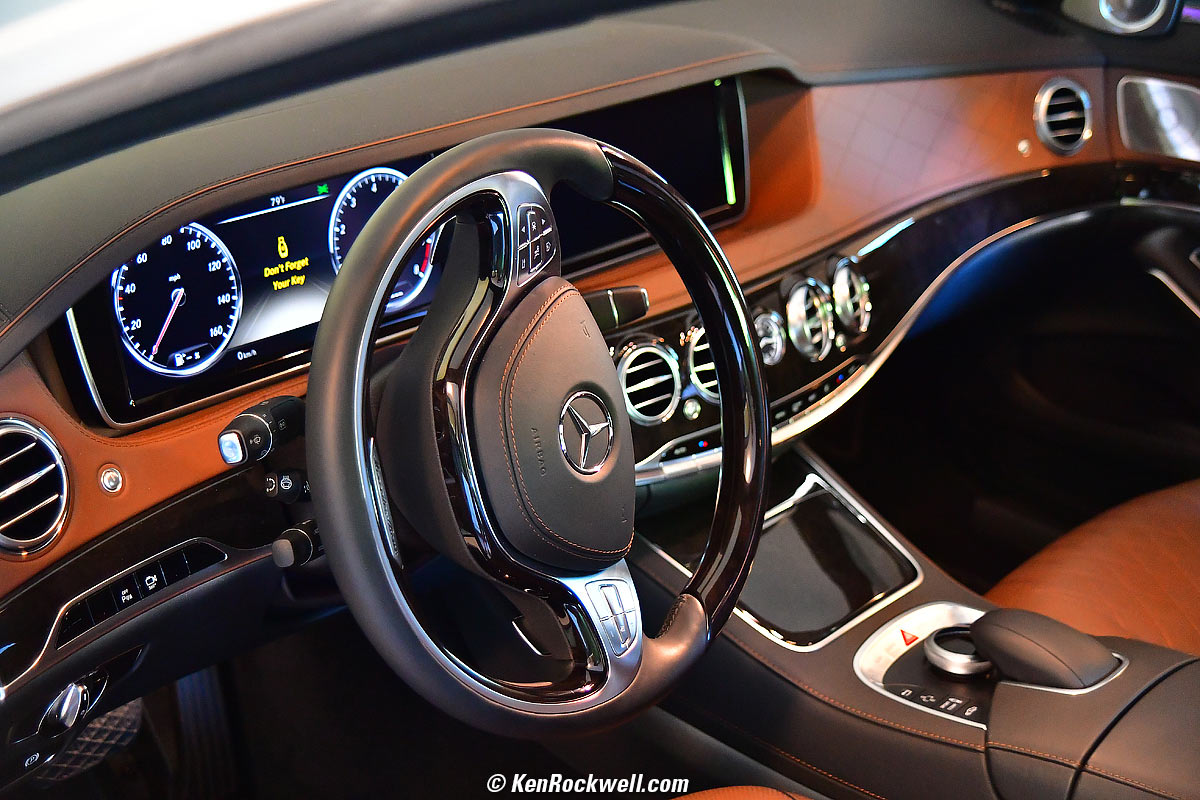 2014 Mercedes S550 Interior, Nappa Leather