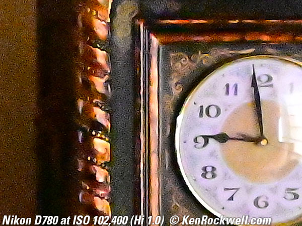Nikon D780 High ISO Performance