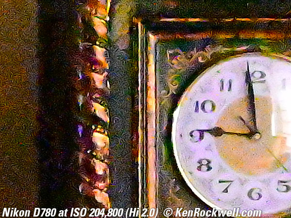 Nikon D780 High ISO Performance