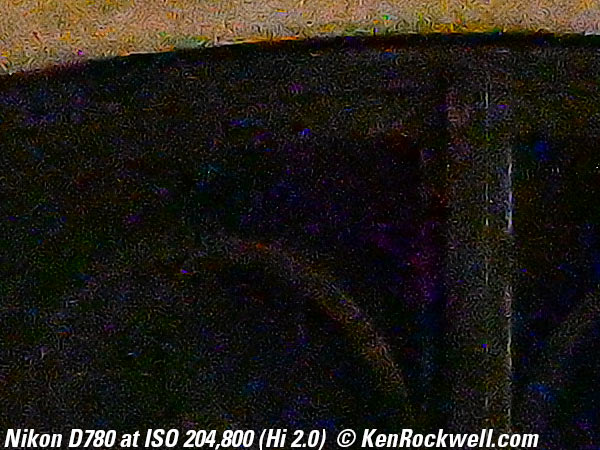 Nikon D780 High ISO Performance