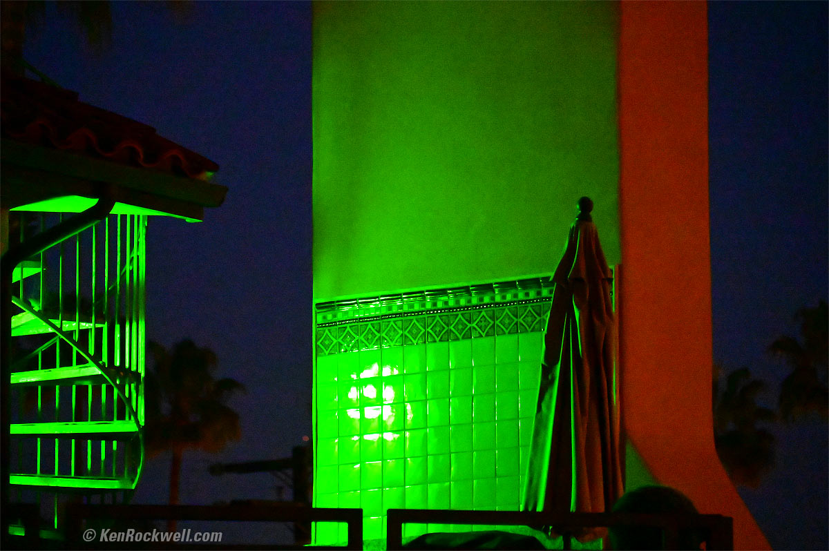 Sunset over the ocean