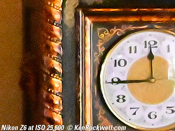 Nikon Z6 High ISO Sample Image File