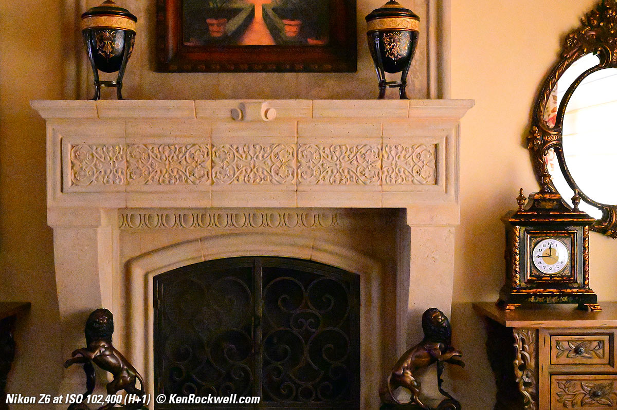 Nikon Z6 High ISO Sample Image File