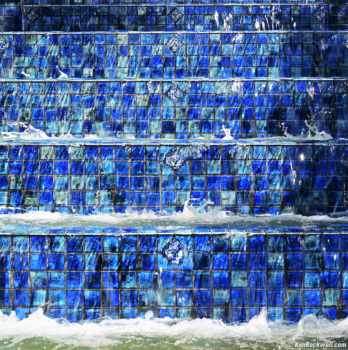 Nikon Z6 Sample Image Blue Fountain