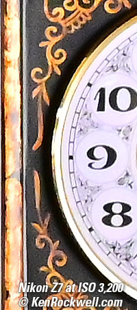 Nikon Z7 High ISO Sample Image File